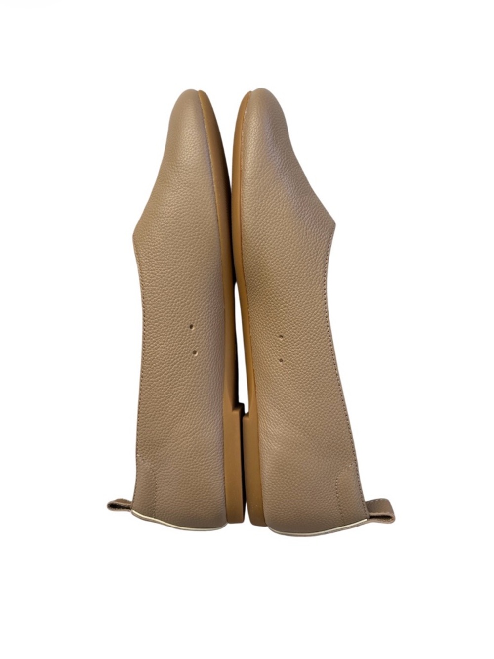 Everlane Tan Leather Ballet Flats 8 NWOB - Picture 8 of 11